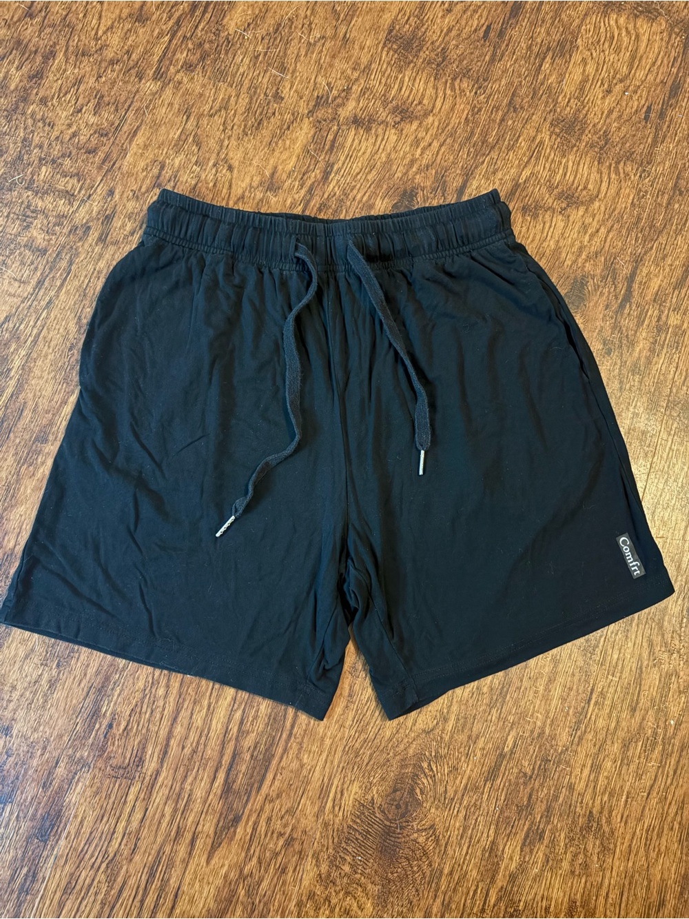 Comfortable Black Women's Pajama Shorts with Drawstring